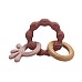 Magni Teether Bracelet Squid And Wood Appendix Dusty Rose (5566) Magni Teether Bracelet Squid And Wood Appendix Dusty Rose (5566)