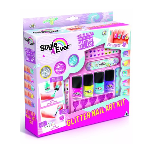 Style 4 Ever Glitter Nail Art Kit (194)