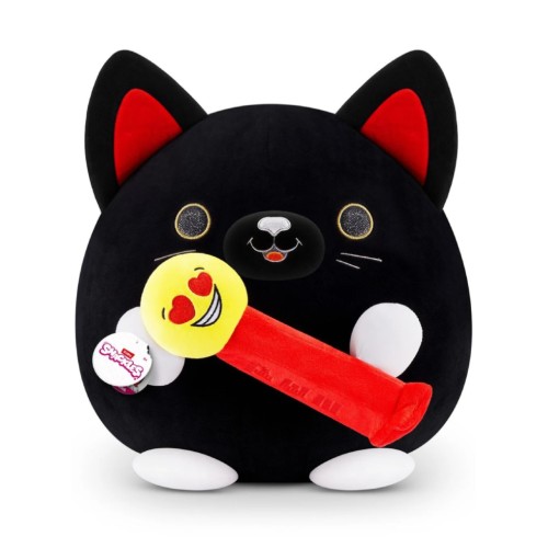 Snackles Series 1 Plush Medium Black Cat
