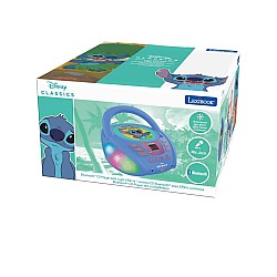Lexibook Stitch Bluetooth(r) Cd Player With Lights (rcd109d)