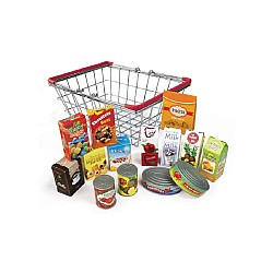 Magni Metal Basket With Grocery Products (2691)