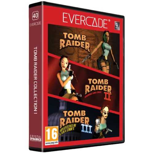 Blaze Evercade Tomb Raider Giga Cart Col.1