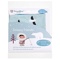 Threadbear Book Baby Activity Book Snowy Friends (tb4082)