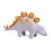 Threadbear Soft Toy Dinosaur Steggy The Stegosaurus 25cm (tb4102) Threadbear Soft Toy Dinosaur Steggy The Stegosaurus 25cm (tb4102)