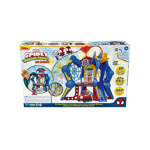 Disney Junior Marvel Spidey And His Amazing Friends Web-spinners Webquarters (f6723)