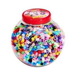 Hama Maxi Beads 2,000pcs Stackable Red Bucket (8588)