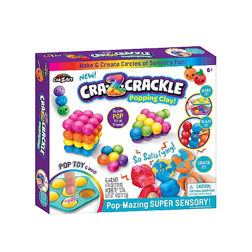 Crazart Crackle Clay Pop-mazing Super Sensory Set (25086)