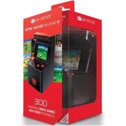 My Arcade Portable Retro Machine X 16-bit Mini Arcade Cabinet (includes 300 Built In Games)