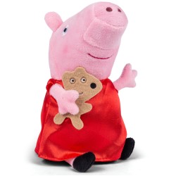 Peppa Pig Plush 20cm Peppa With Brown Plush