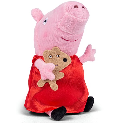 Peppa Pig Plush 20cm Peppa With Brown Plush