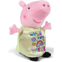 Peppa Pig Plush 20cm Peppa In Green Shirt