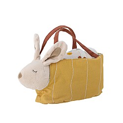 Bloomingville Mini Villja Soft Toy, White, Cotton (82062192)