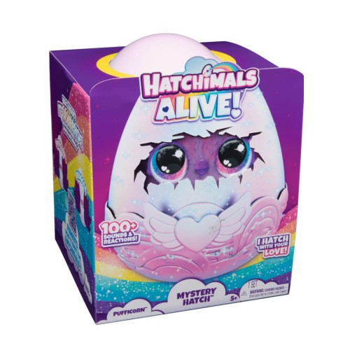 Hatchimals Alive Pufficorn (ice O Sky) Random (6069132)
