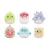Squishmallows Micromallows 6-pack Plush Danny, Dane, Malcom, Lena, Leonard, Noah (sqmm0010) X 1 Squishmallows Micromallows 6-pack Plush Danny, Dane, Malcom, Lena, Leonard, Noah (sqmm0010) X 1