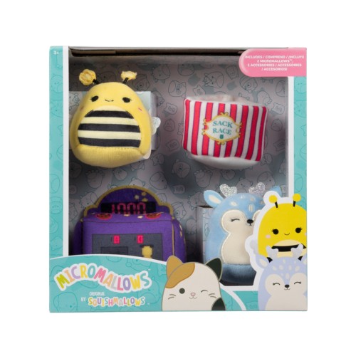 Micromallows Plush Accessory Set Game On (sqmm0017)