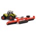 Bull Tractor With Large Trailer 1:32, Assorted (41856)