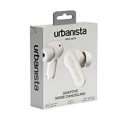 Urbanista Palo Alto In-ear Headphones W. Adaptive Anc White