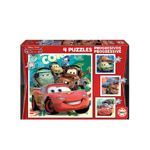 Educa Puzzle 12-16-20-25 Cars ( 80-14942)