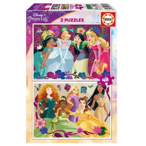 Educa 2x48 Disney Princess 2 Puzzles (80-19675)