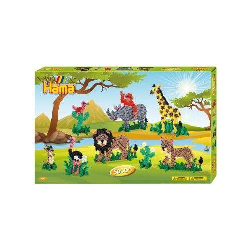 Hama Midi Beads Giant Gift Box Safari (3041)