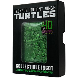 Teenage Mutant Ninja Turtles Limited Edition 40th Anniversary Green Ingot