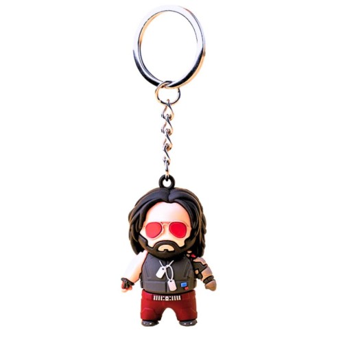 Good Loot Cyberpunk 2077 Johny Silverhand Good Loot 3d Keychain