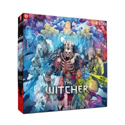 Good Loot Gaming Puzzle The Witcher Monster Faction Puzzles 500pc