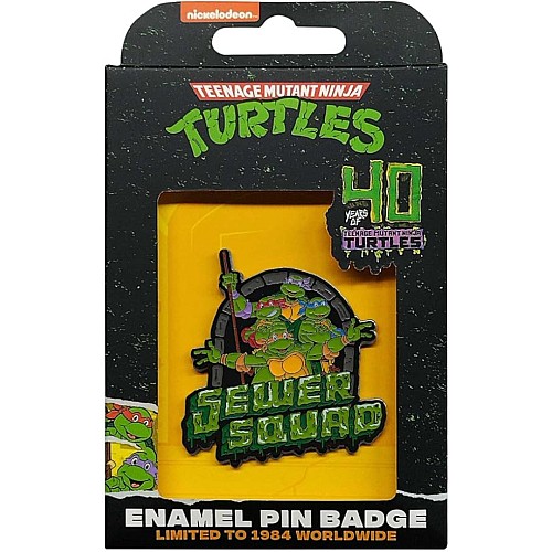 Teenage Mutant Ninja Turtles Limited Edition 40th Anniversary Pin Badge