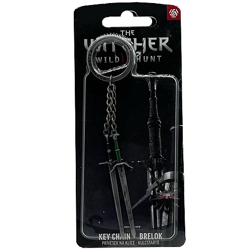 Good Loot The Witcher 3 Geralt Two Swords Keychain