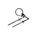 Good Loot The Witcher 3 Geralt Two Swords Keychain