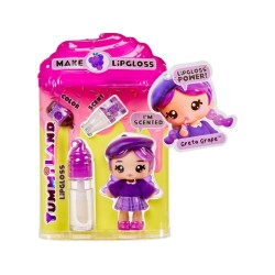 Mga Yummiland Lipgloss Doll- Greta Grape (120773)