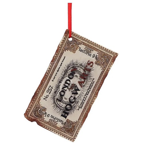 Harry Potter Hogwarts Ticket Hanging Ornament