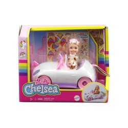 Barbie Club Chelsea Doll & Unicorn Car (gxt41)