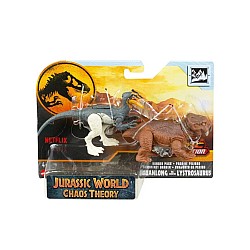 Jurassic World Epic Evolution Danger Guanlong Vs. Lystrosaurus Pack (htk55)