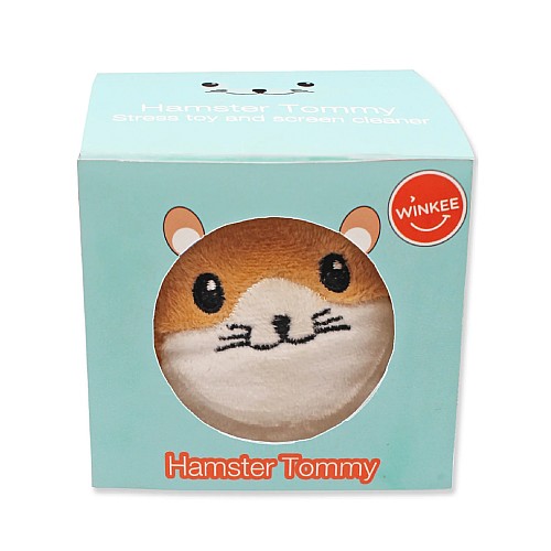 Winkee Stress Ball And Screen Cleaner Hamster Tommy