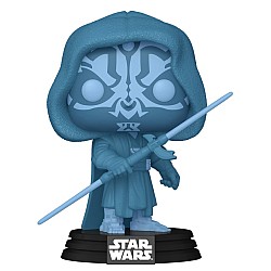 Pop Star Wars Dark Side Darth Maul Holo Glows In The Dark Ssexclusive 740 Bobble Head 9cm