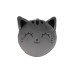 Itotal Pillow With Sleep Mask Grey Cat (xl2529)