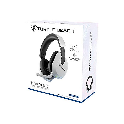 Turtle Beach Stealth 600 Gen3 Wireless Headset White - Playstation 4