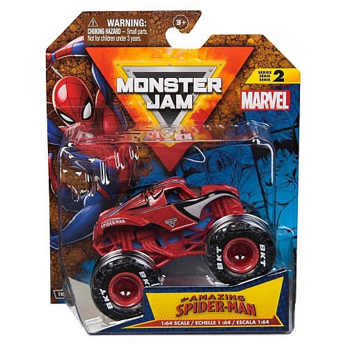 Monster Jam 1:64 Marvel Single Pack Spider Man (6071945)