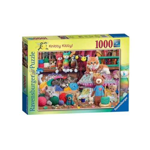 Ravensburger Puzzle Knitty Kitty 1000p (12000102)