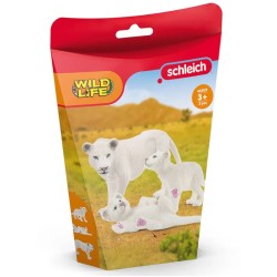 Schleich Wild Life Lion Mother With Cubs (42505)