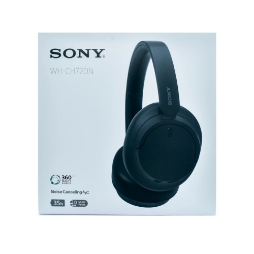Sony Noise Canceling Wireless Headphones Black (wh-ch720n)