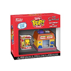 Bitty Pop Towns The Simpsons Bart Simpson And Kwik E Mart