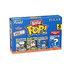 Funko Bitty Pop 4-pack Disney Pixar Carl, Russell, Sadness, Mystery Pop!