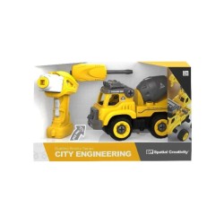 Contruck R/c Diy With Sound Cement Mixer (520552)