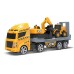Teamsterz Jcb Medium L&s Transporter With Wheel Loader + Excavator (1417293) Teamsterz Jcb Medium L&s Transporter With Wheel Loader + Excavator (1417293)