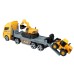 Teamsterz Jcb Medium L&s Transporter With Wheel Loader + Excavator (1417293) Teamsterz Jcb Medium L&s Transporter With Wheel Loader + Excavator (1417293)