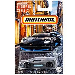 Matchbox European Streets 2018 Bugatti Divo Vehicle (hvv44)