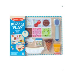 Melissa & Doug Ice Cream Wooden Magnetic Puzzle (31006)