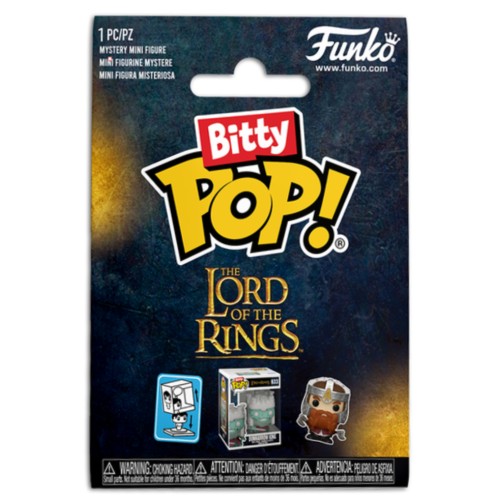 Funko Bitty Pop Singles The Lord Of The Rings Mystery Mini (blind Bag/random)